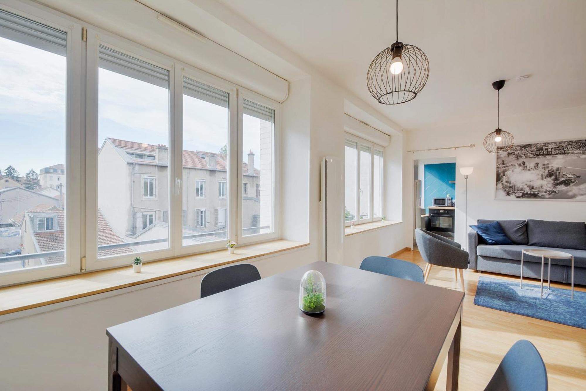 T3 Charmant 4* 65M² Parking @ Thermal / Artem Apartment Nancy Luaran gambar